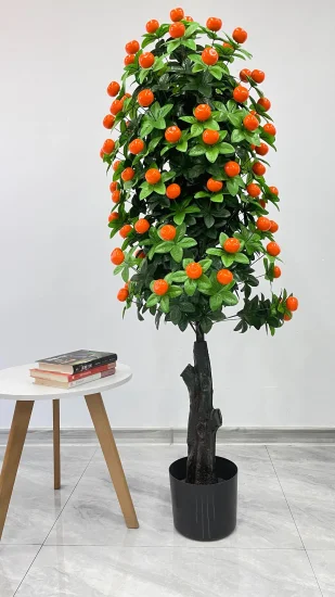 Simulación artificial personalizable Planta decorativa Cabeza de árbol viejo 93 Frutas Ping an Jinju