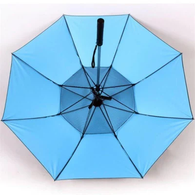 Paraguas del ventilador del espray de agua del palillo de la función anti-ULTRAVIOLETA del nuevo diseño con la acción
