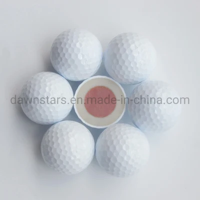 Pelota de golf Golf con impresión de logotipo Servicio de OEM de pelota de juego de golf