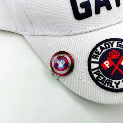 Golf Cap Clip Mark Mark Ball Marker Accesorios de golf